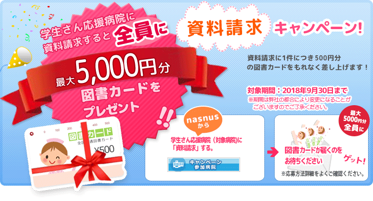 資料請求キャンペーン