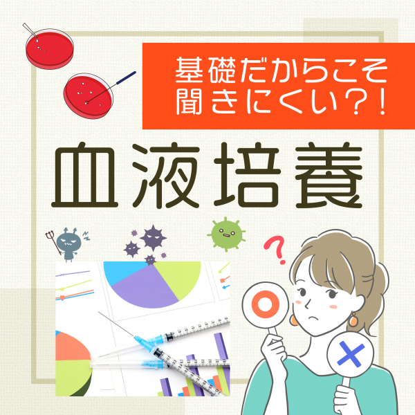 基礎だからこそ聞きにくい？！血液培養